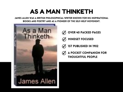 As a Man Thinketh